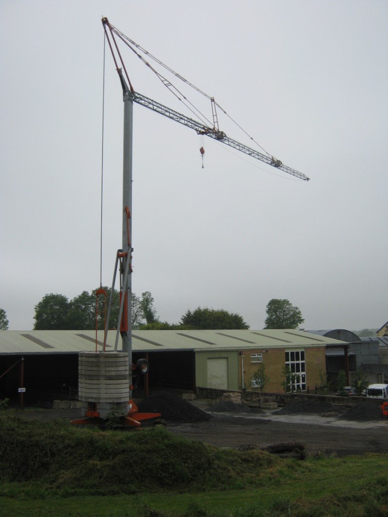 Pedestrian Operated Tower Crane